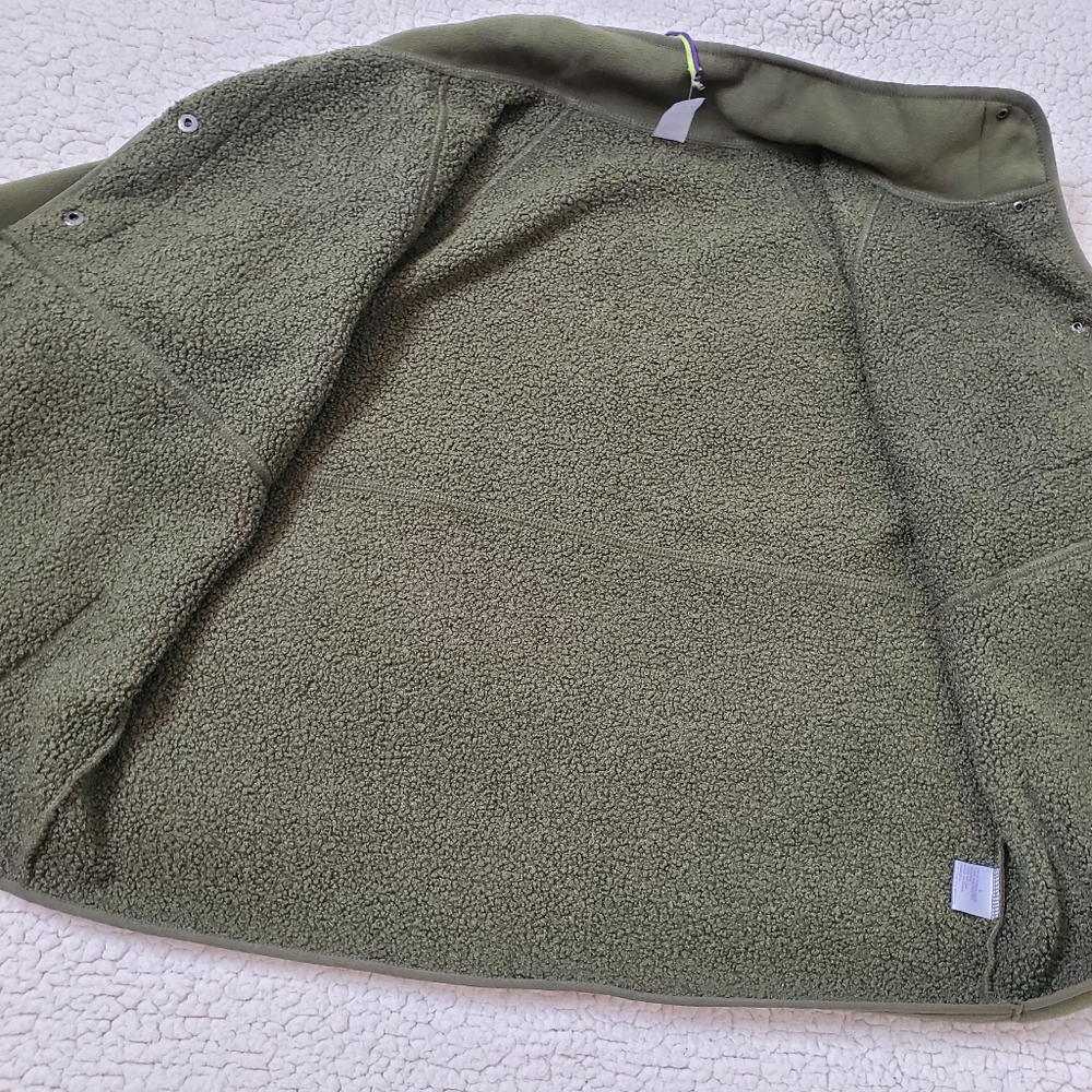 Te Verde Jacket Size L Fleece - Picture 7 of 14